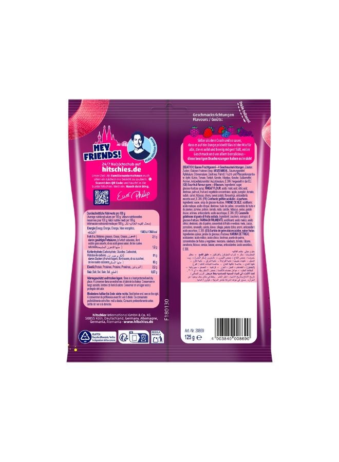 Hitschies Vegan Berry Mix Sour Dragon Tongues - Image 2