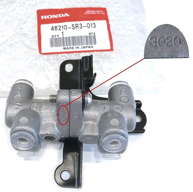 Honda Genuine 46210SR3013 Dual Proportioning Valve Assembly - Image 2
