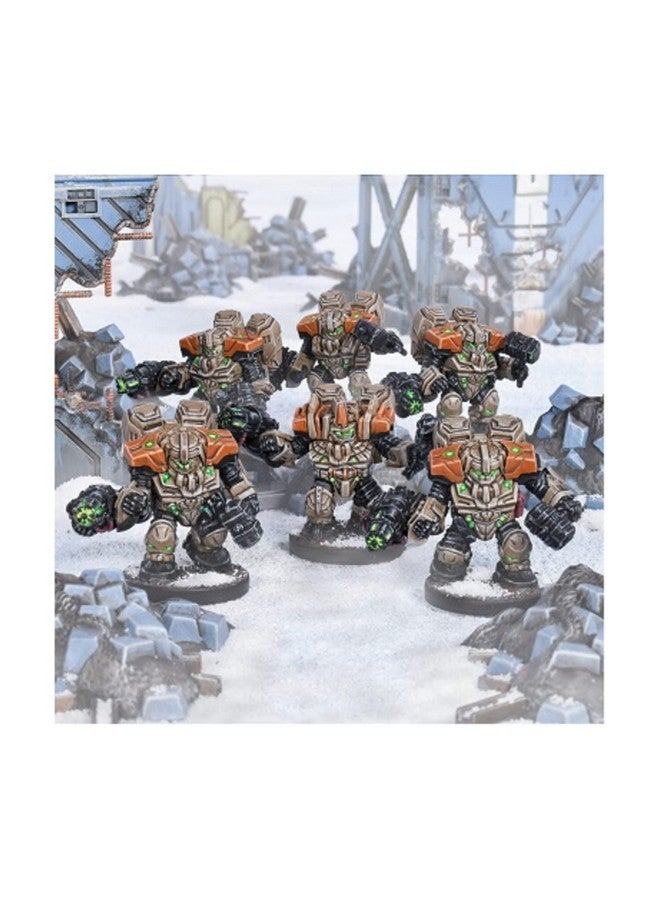 Mantic Games Firefight 2E: Forge Father - Hammerfist Drop Troop Team