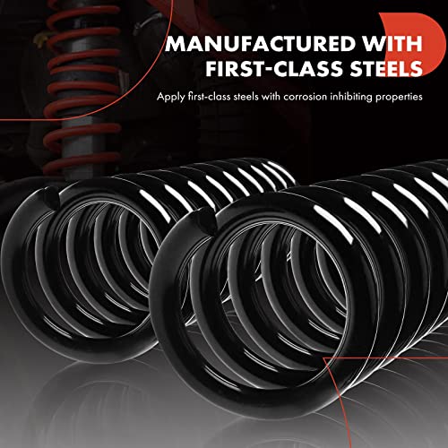A-Premium 2Pcs Front Suspension Coil Spring Set Compatible with Dodge Durango 2011-2018 5.7L, Driver and Passenger Side, Replace# 68333769AA - Image 4