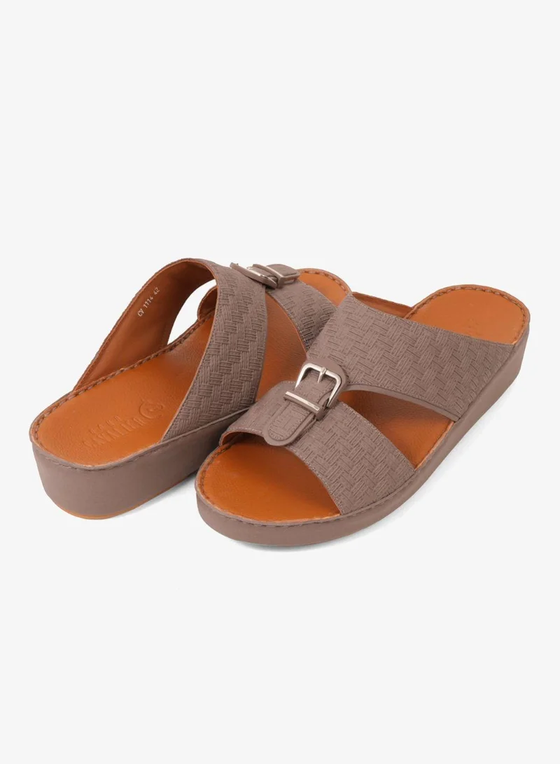 UOMO Cavalier UOMO CAVALIER PREMIUM LEATHER ARABIC SANDALS STONE