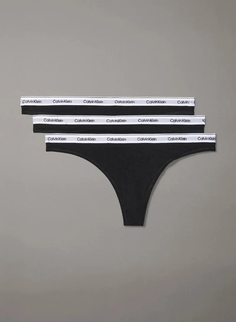 3 Pack Thongs - Modern Logo