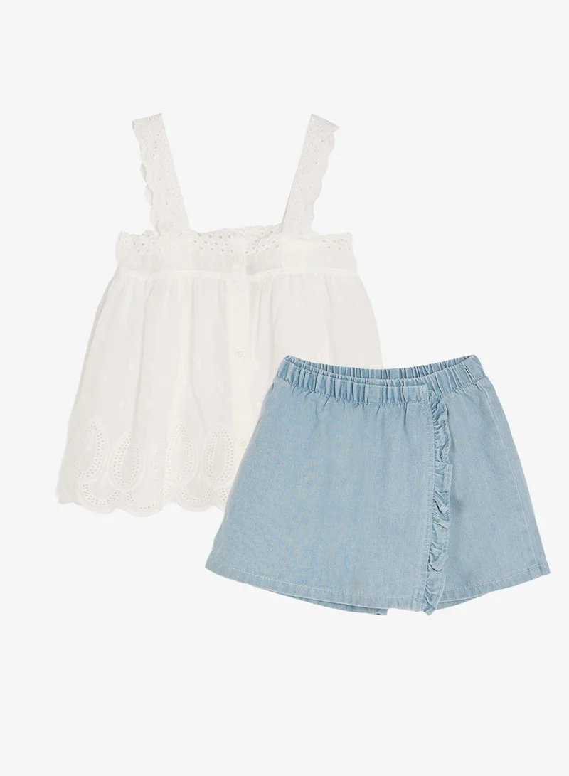 بنياتا طقم قصير علوي