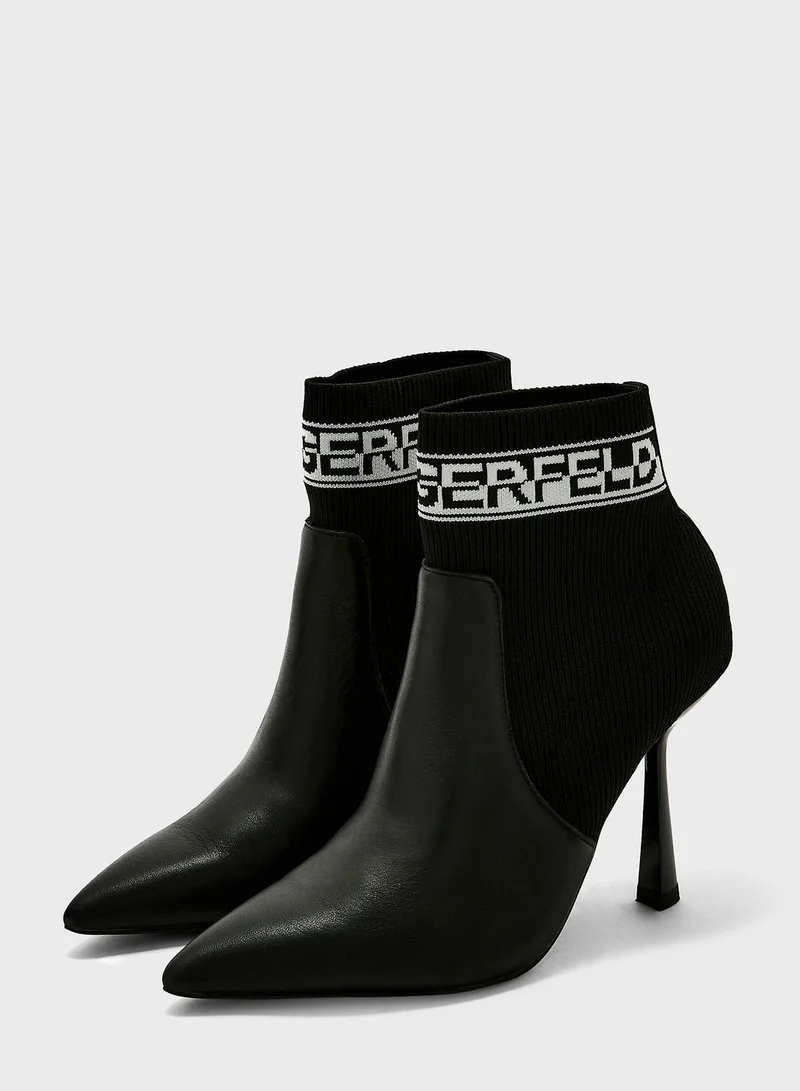Karl Lagerfeld Pandara Ankle Boots