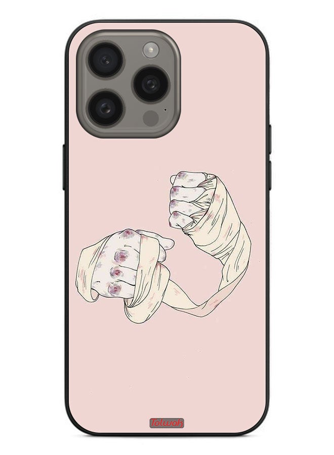 Apple iPhone 15 Pro Protective Case Cover Fighter Art