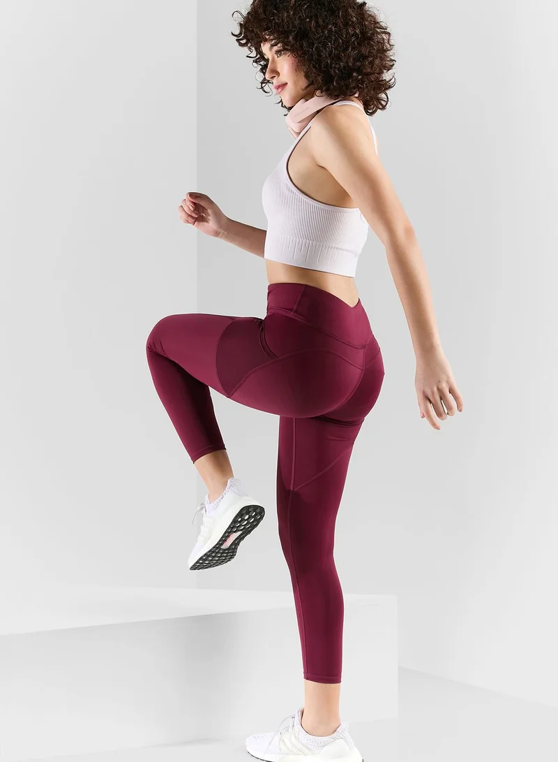 FRWD Longline Cross Back  Detail Sports Bra