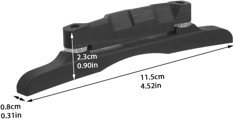 [High demand product] Mandolin Bridge Ebony Bridge Saddle Mandolin Supply Accurate Intonation Rich Tone Quality New season item All storage space compatible Elegant upgraded practical design Stable inert material Low stock in market Changing environment compatible Great for home & trips Flexible varied design Sand resistant Personal & public compatible Long term use design Family friendly Foldable Season change compatible build Premium daily living gear Huge price cut High positive ratings Long term storage compatible Family favorite Diverse requirement fit Worldwide simple practical design Practical experience crafted Market popular practical build Multiple useful functions - Image 2