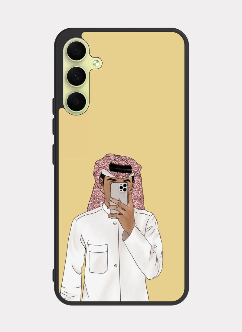 PXLAAT Samsung Galaxy A34 case cover Saudi Man  - Image 1