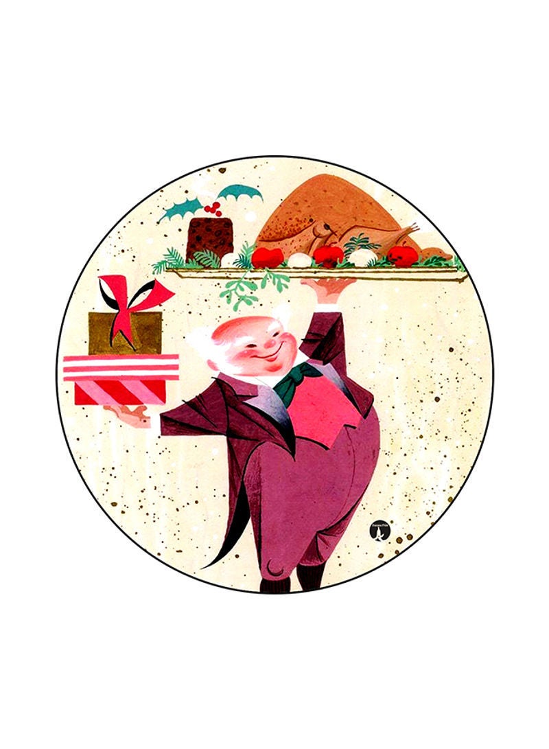 RKN Printed Round Mouse Pad Multicolour