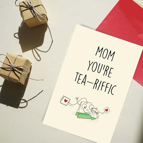 Cheerin Greeting Card with Envelope - Sweetest Day Card for Her - Romantic Birthday Card - Appreciation Card for Mom, Grandmas - Image 5