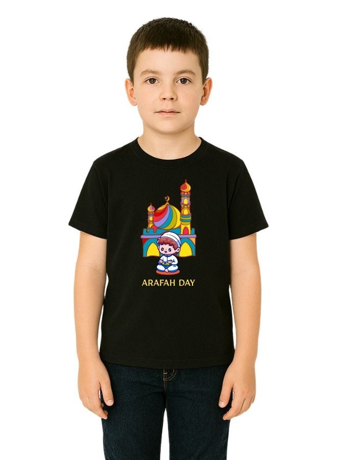 PRINTSHOP4ME Arafah Day Special Boy’s Cotton T-Shirt–Premium Quality Round Neck Short Sleeve Islamic T-Shirt For Boy | Soft Breathable Fabric | Comfortable Daily Wear  - Image 1