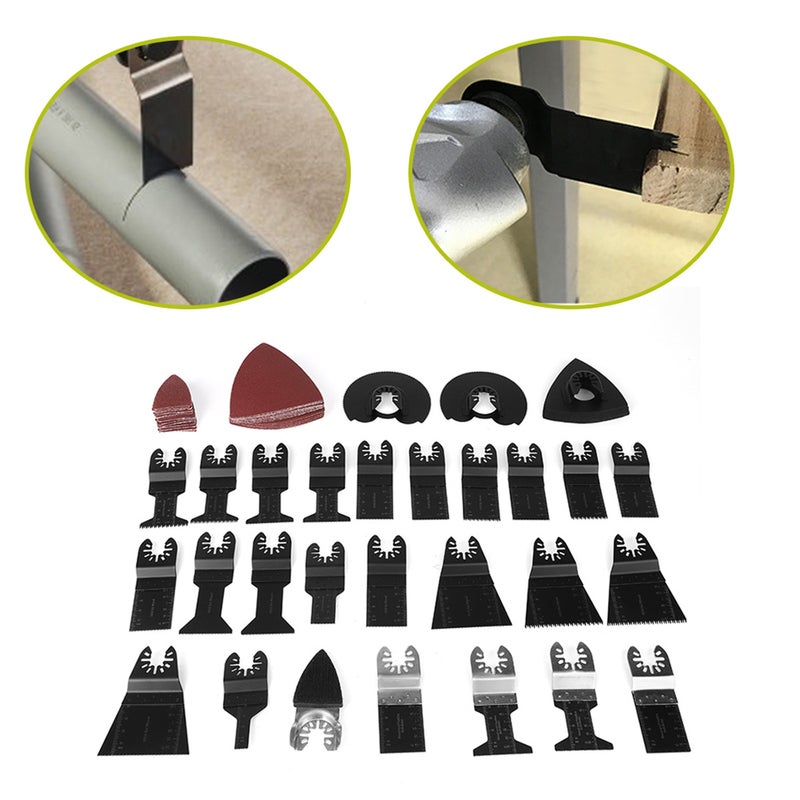 68pcs/set Oscillating Saw Multiple Tool Kit Multifunctional Oscillating Saw Web Kit Power Tools Repair Machine Accessories - Image 3