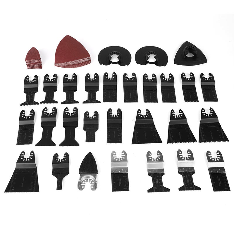 68pcs/set Oscillating Saw Multiple Tool Kit Multifunctional Oscillating Saw Web Kit Power Tools Repair Machine Accessories - Image 1