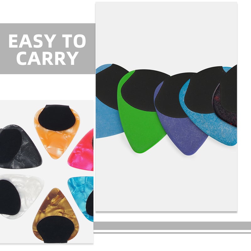 Silicone Guitar Pick Grips for Enhanced Friction, Durable and Self-adhesive - Image 3