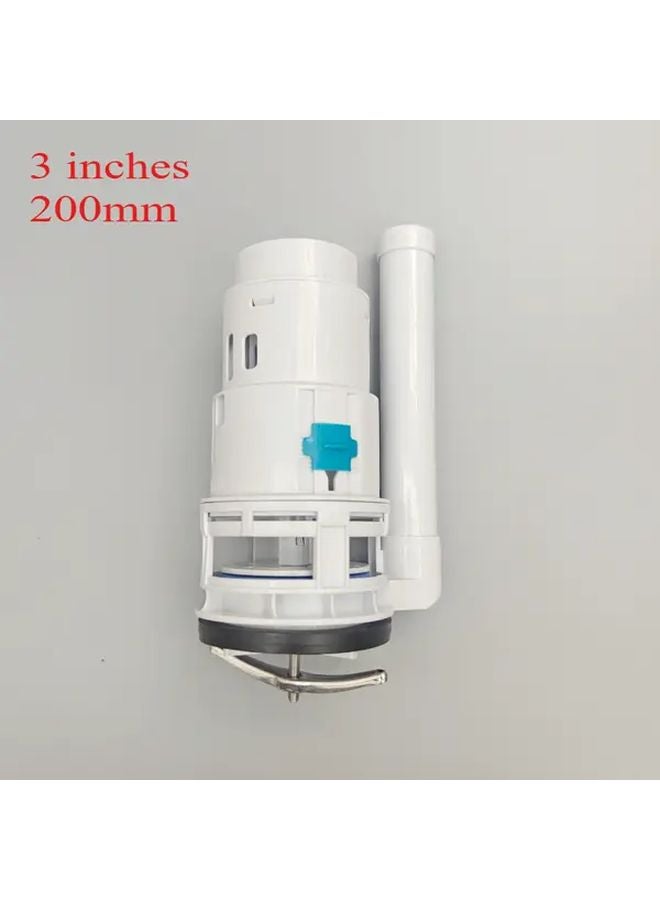 Dual Flush Toilet Valve Adjustable Height 7 8 10 Inch For 65 75mm 85mm Drain Holes - Image 1