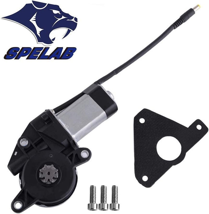 SPELAB Electric Exhaust Valve Motor,Replacement Control Motor Electric Exhaust Controlled Valve Universal Exhaust Car Modification Accessories - Image 1