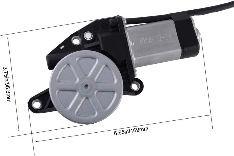 SPELAB Electric Exhaust Valve Motor,Replacement Control Motor Electric Exhaust Controlled Valve Universal Exhaust Car Modification Accessories - Image 4