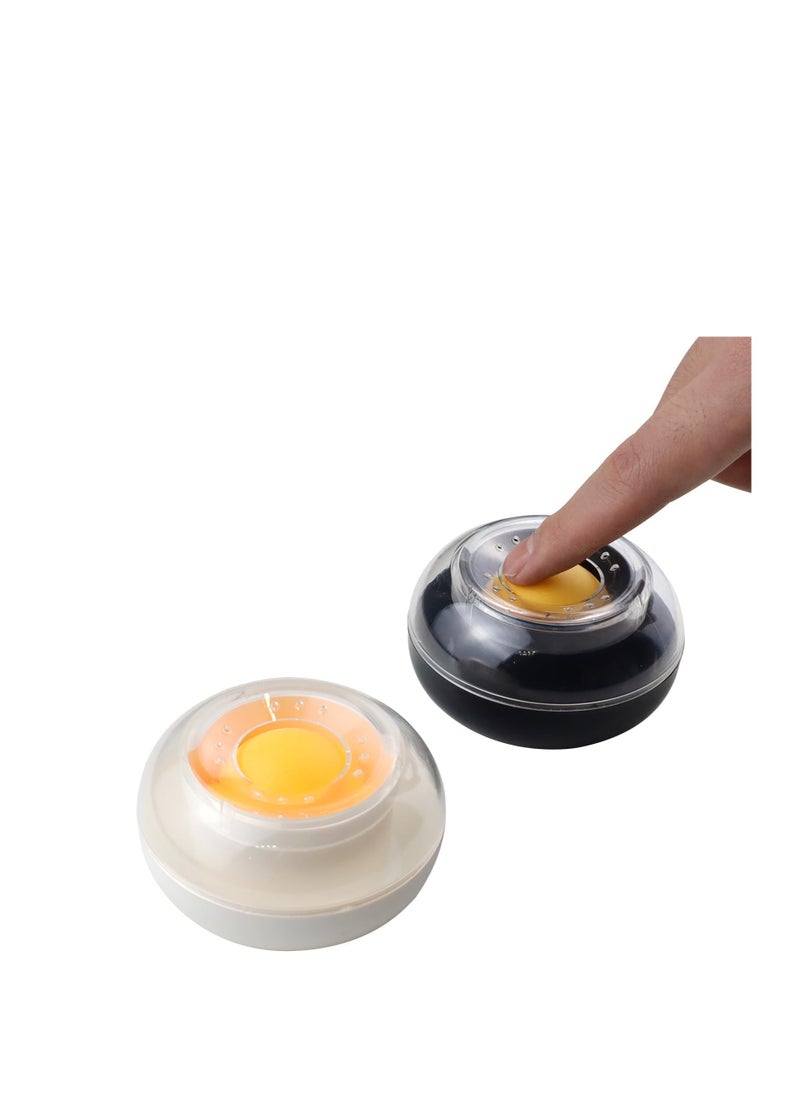 Deli - Plastic Round Case Finger Pads Finger Sponge Wetted Tool Finger Pads Moisteners Envelope Moistener for Casher Counting Cash Money - Image 1