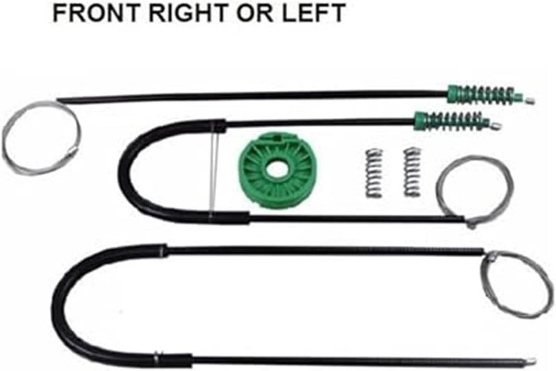 Wivplex Car Window Regulator Repair Kit for Fiesta 2002-2008 - Image 2