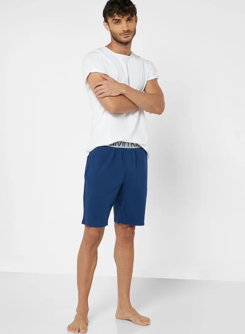 CALVIN KLEIN Logo Band Shorts