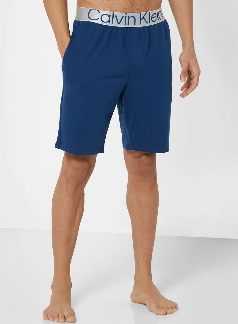 CALVIN KLEIN Logo Band Shorts