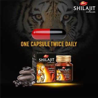 Shilajit Ayurvedic Capsules |Herbal Supplement for Strength , Energy & Stamina | For Men