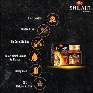 Shilajit Ayurvedic Capsules |Herbal Supplement for Strength , Energy & Stamina | For Men