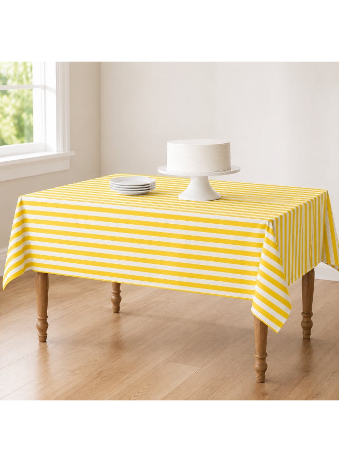 Gold Foil Table Cover, 1.37 x 1.83 Meter Party Tablecloth for Birthday, Wedding, Anniversary and Celebration Table Décor - Image 2