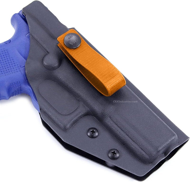 Holstex IWB Soft Belt Loops - w/Heavy Duty Rubberized Nylon Pull-The-Dot Security Snaps & Mounting Hardware - Holster Loops for IWB Carry - (Fit 1.25" to 2.00" Belts (Adjustable) - (Multi Colors) - Image 3
