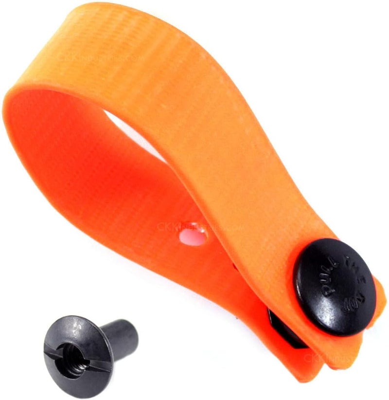 Holstex IWB Soft Belt Loops - w/Heavy Duty Rubberized Nylon Pull-The-Dot Security Snaps & Mounting Hardware - Holster Loops for IWB Carry - (Fit 1.25" to 2.00" Belts (Adjustable) - (Multi Colors) - Image 2