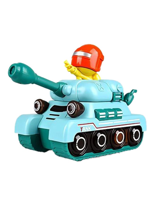NIBEMINENT Tank Toy With Light & Sound green 14x10cm  - Image 1