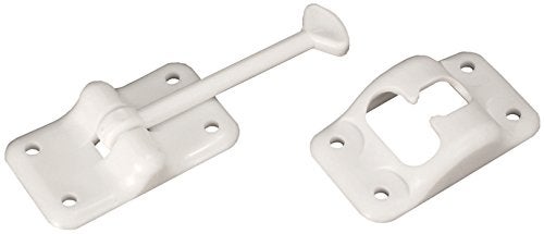 RV Designer E231, Plastic Door Holder, T Style, 3-1/2 inch, White, Entry Door Hardware - Image 2