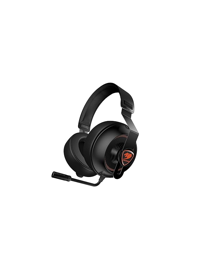 Cougar Gaming Headset Phontum Essential Stereo Driver 40Mm Inseparable Microphone Type 3.5Mm Connector Compatible With Ps5 Xbox And Pc Black - Image 1