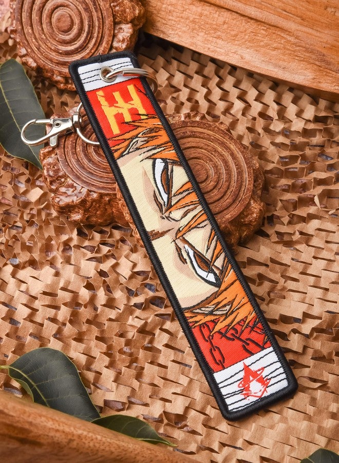 FADDY NATIVE Bleach Anime Woven Keyring, Double Edge Sword Anime Keyring - Image 4