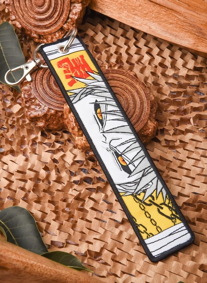 FADDY NATIVE Bleach Anime Woven Keyring, Double Edge Sword Anime Keyring - Image 3