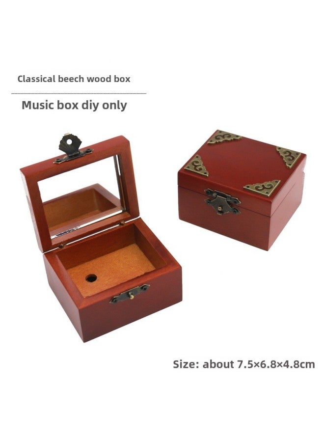 Coil-style Music Box Matching Box Wooden Box Iron Box DIY Accessories Music Box Diy Self-made Assembly And Maintenance Accessories-Color:17  Patch-Dimensions:1  - Image 1