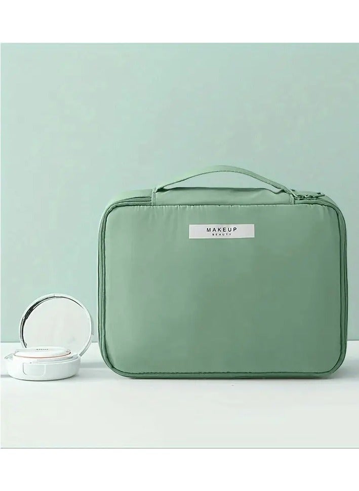 ORiTi Minimalist Makeup Organizer - large Capacity Cosmetics Bag For Travel and Storage - Image 1