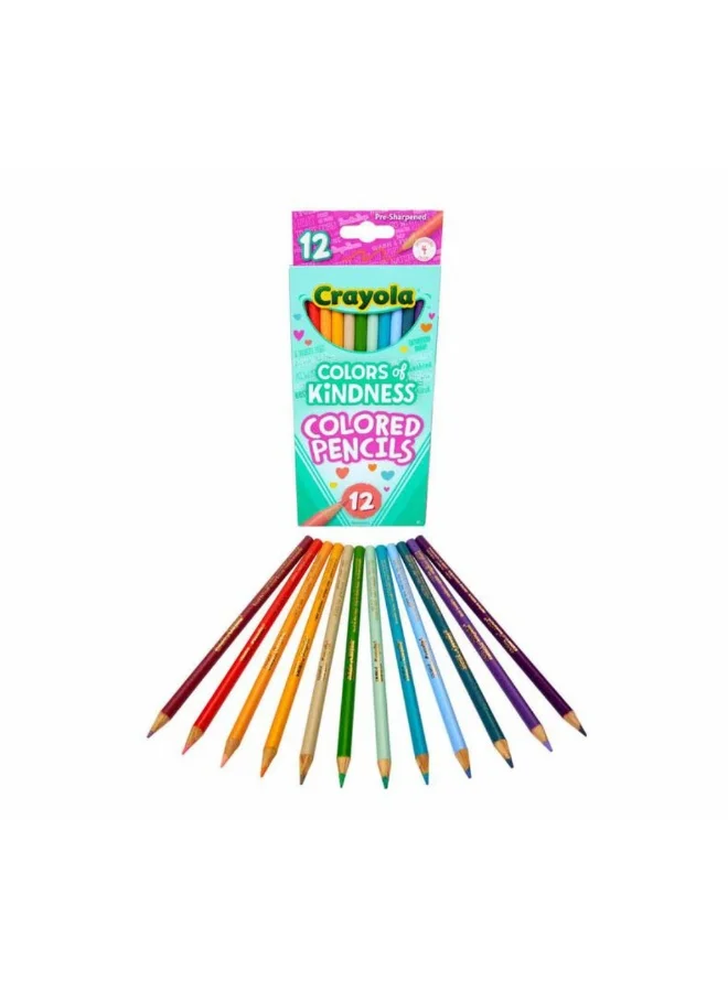 Crayola Crayola - Colors of Kindness | Colored Pencils - 12 Ct
