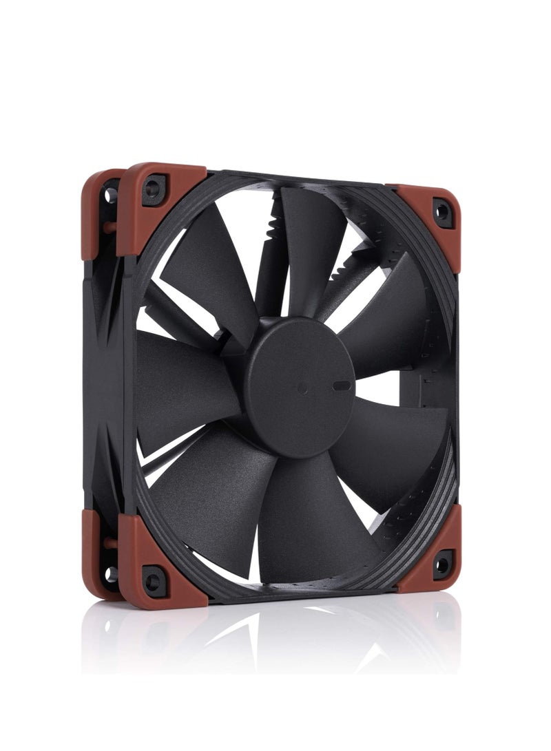 Noctua NF-F12 iPPC-2000 IP67 PWM, Heavy Duty Cooling Fan, 4-Pin, 2000 RPM (120mm, Black) - Image 1