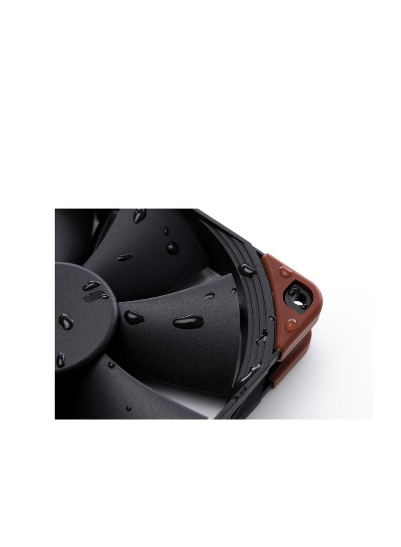 Noctua NF-F12 iPPC-2000 IP67 PWM, Heavy Duty Cooling Fan, 4-Pin, 2000 RPM (120mm, Black) - Image 5