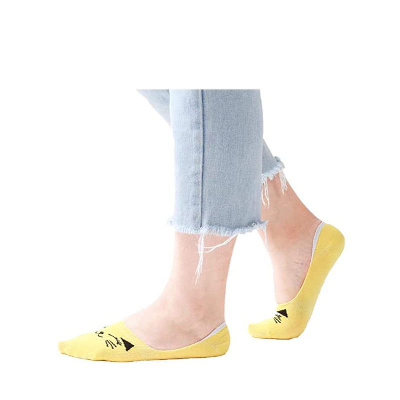 Barakah Cotton Socks No Show Kids Cute Cartoon Animals Socks Low Cut Cotton Anti Slip Socks for 6-12 Years Girls Boys Kids - Image 4