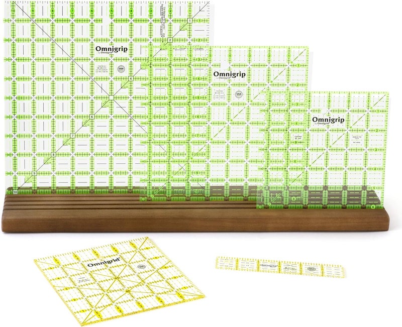 Omnigrid Omnigrid Wooden Ruler Rack RegularBrown  - Image 5