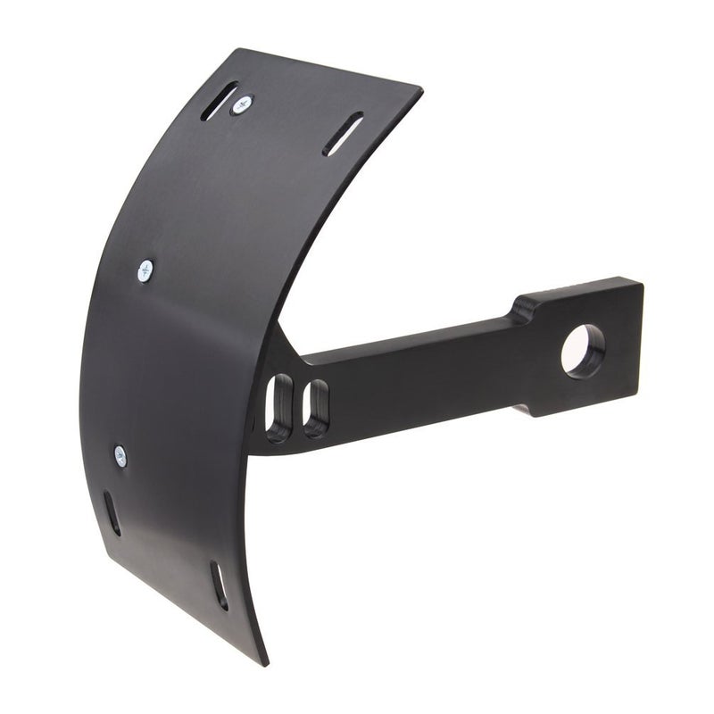 SUNPIE Black Motorcycle Cured Vertical Side Mount Licese Plate Tag Holder Bracket Fits All Sport Bike - Image 4