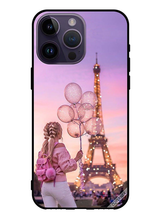 Covernex Protective Case Cover For Apple iPhone 14 Pro Max Girl Holding Balloons - Image 1