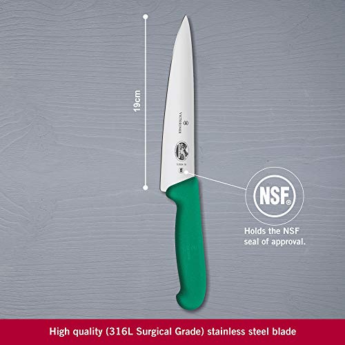 Victorinox سكين تقطيع فيكتورينوكس، فيبروكس، 19 سم، أخضر - Image 3