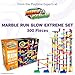 Marble Genius Marble Run Race Track 300Piece Multicolor Glow Extreme Set STEM Building Toy Marble Race Set for Kids Ages 4 - Image 3