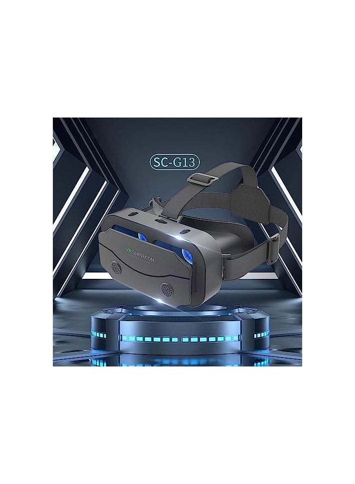 VR SHINECON VR Headset 3D Glasses 3D Virtual Reality Glasses for Smartphone Virtual Reality VR Headset 3D Glasses Headset - Image 4