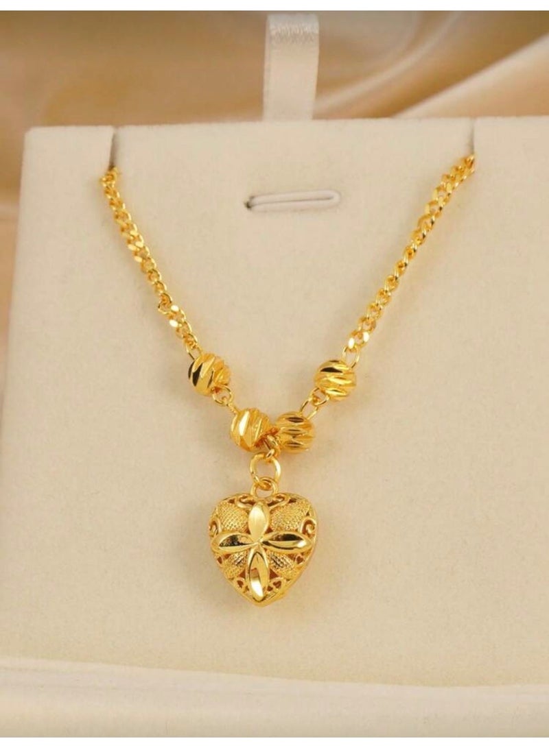 GOLDMAX 21k Gold Plated Necklace For Women With Gift Box - Image 5