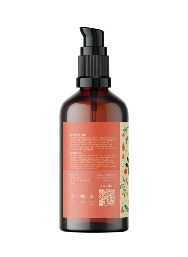 Tattvalogy Hazelnut Carrier Oil | Cold Pressed Hazelnuts | For Hair & Skin | Treats Dry Skin, Soothes Dry Scalp & Conditions Hair | Rich Essential Nutrients & Vitamins (50ml) - Image 2
