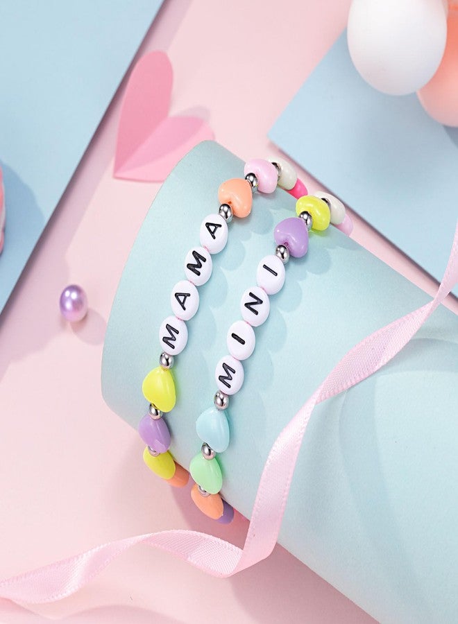 UNGENT THEM First Day of Kindergarten Bracelet Mommy and Me Back to School Gifts First Day of School Bracelet for Mom and Daughter Mother Daughter Bracelets - Image 4